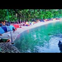 Pantai Oi Fanda dengan Nuansa Alami Kebun Kelapa dan pesona Terumbu Karangnya yang cantik di Ambalawi Bima NTB